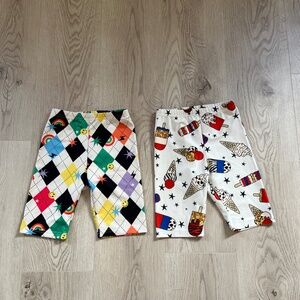 Lola And The Boys Bike Shorts Set of 2 Sz.6